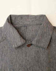 TCB (ティーシービー) ショップコート "Tabby's Coat" ネイビーシャンブレー