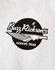 BUZZ RICKSON'S (バズリクソンズ) × PEANUTS (ピーナッツ) 長袖スヌーピーTシャツ BR69277 "keep'em Flyin'" ホワイト
