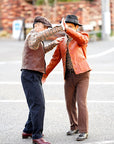 Dapper's (ダッパーズ) ウール・ワークシャツ 1674 "Plaid Check Woolen Work Shirts" ベージュチェック