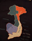 TAILOR TOYO (テーラー東洋) コットンレーヨン・ベトナムジャケット TT15395 "VIETNAM MAP (AGING MODEL)" ブラック