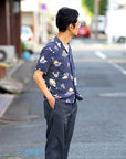 UES (ウエス) ラマヤーナ・VネックTシャツ 65RV ホワイト