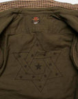 DELUXEWARE (デラックスウエア) ネルシャツ HV-27 "STAR OF DAVID" イエロー