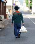 STYLE EYES (スタイルアイズ) コーデュロイ・スポーツシャツ SE29383 "STRIPE" グリーン