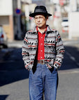 シュガーケーン×ミスターフリーダム コーデュロイ・ウエスタンシャツ SC28946 "MFSC "HOOPER" CORDUROY DUDE RANCHER" レッド