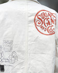 SUGAR CANE (シュガーケーン) 9oz.ツイル・ワークコート SC15506 "1920's CARTOON WORK COAT" ナチュラル・ワンウォッシュ