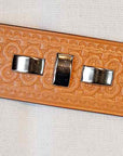 Dapper's(ダッパーズ) × ACE WESTERN BELTS(エースウエスタンベルト) スタッズベルト 1488B "Denver 1930’s Style Studs Belt" ラセット