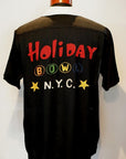 King Louie (キングルイ) レーヨンボウリングシャツ KL38899 "HOLIDAY BOWL NYC" ブラック