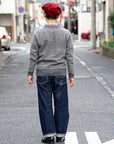 DALEE'S (ダリーズ) アンティークスウェット "GALLIA KNIT (ガリアニット)" ...ANTIQUE KNIT VIN.黒杢ベージュ