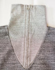 Dapper's(ダッパーズ) ハーフジップスウェット 1660 "Classical Two Way Neck Half Zip Sweat Special Sewing Model" ヘザーグレー