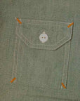 TCB (ティーシービー) ワークシャツ "Catlight Shirts" コバート・グリーンシャンブレー
