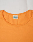 DELUXEWARE (デラックスウエア) 半袖Tシャツ MT-PW "MTY WIDENECK" US.オレンジ