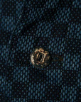 JOHN GLUCKOW (ジョン・グラッコウ) 半袖シャツ JG42115 "Brig Shirts (ブリッグシャツ)" 刺し子・インディゴチェック