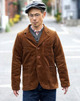 Dapper's (ダッパーズ) ワークテーラードジャケット 1744 "Classical 3Button Work Tailored Jacket" キャメル