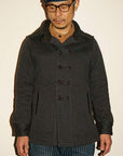 DALEE'S (ダリーズ) ウール・シャツコート "FOX COAT (フォックスコート)" ...FOX W.COAT MD.ネイビー