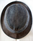 Dapper's (ダッパーズ) クラシックハット 1636 "Curled Brim Classic Hat" インディゴデニム