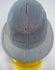Dapper's (ダッパーズ) クラシックハット 1636 "Curled Brim Classic Hat" ヒッコリーストライプ