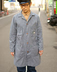 TCB (ティーシービー) ショップコート "Tabby's Coat" ネイビーシャンブレー