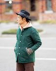 Dapper's (ダッパーズ) クラシカルワイドブリムハット 1221 "Classic Rabbit Fur Hat" ブラック