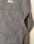 TCB (ティーシービー) ショップコート "Tabby's Coat" ネイビーシャンブレー