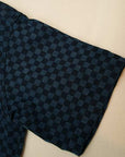 JOHN GLUCKOW (ジョン・グラッコウ) 半袖シャツ JG42115 "Brig Shirts (ブリッグシャツ)" 刺し子・インディゴチェック