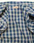 UNION SUPPLY (ユニオンサプライ) パラカジャケット US13487 "PALAKA CHECK SHIRT BLOUSE" ネイビー・ワンウォッシュ