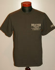 DELUXEWARE (デラックスウエア) 半袖Tシャツ MT-1702B "BULL DOG" ホロブラック