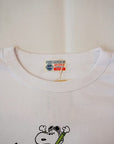 BUZZ RICKSON'S (バズリクソンズ) × PEANUTS (ピーナッツ) 長袖スヌーピーTシャツ BR69275 "FORBES AFB, KAN" ホワイト