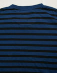 Pherrow's (フェローズ) ボーダー Tシャツ 17S-PBPT2 AFブルー×ブラック