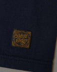 DELUXEWARE (デラックスウエア) 半袖Tシャツ SDL-2003 "MARK SAVAGE&CO" F.ブルー