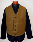 BUZZ RICKSON'S (バズリクソンズ) リバーシブル・ミリタリーベスト BR15161 "FROGSKIN VEST" カモフラージュ×オリーブ