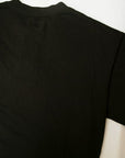 DALEE'S (ダリーズ) 6分袖ヘンリーネックTシャツ "Rail Nit (レイルニット)" ...RAIL ROAD KNIT ブラック