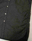 SUGAR CANE (シュガーケーン) 長袖ワークシャツ SC28282 "4oz. SATEEN PRINT WORK SHIRT" ブラック