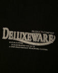 DELUXEWARE (デラックスウエア) 半袖Tシャツ BRG-13B "Deluxe 4CYCLES" ブラック