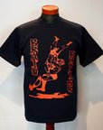JELADO (ジェラード) 半袖Tシャツ AB72230 "BRAIN BUSTER" オールドネイビー