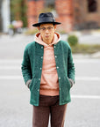 Dapper's (ダッパーズ) クラシカルワイドブリムハット 1221 "Classic Rabbit Fur Hat" ブラック