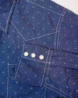 JELADO (ジェラード) 長袖ウエスタンシャツ JP71104 "Round up shirt (ラウンドアップシャツ)" オールドネイビー