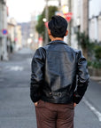 JELADO (ジェラード) レザージャケット JP94409 "44 Leather Jacket" ブラック