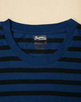Pherrow's (フェローズ) ボーダー Tシャツ 17S-PBPT2 AFブルー×ブラック