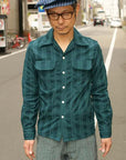 JELADO (ジェラード) 長袖オープンカラーシャツ SG41150 "Westcoast Shirts (ウエストコーストシャツ)" リバーグリーン