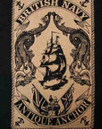 DALEE'S (ダリーズ) 半袖Tシャツ AD19T-D "BRITISH NAVY" ブルーブラック