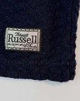 DALEE'S (ダリーズ) Vネック・半袖Tシャツ "FOX KNIT (フォックスニット)" ...30s CLASSIC KNIT FT.ブルー