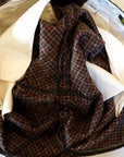 Dapper's (ダッパーズ) ハイバックトラウザース 1600 "Classical Narrow Trousers Type Hi-Back" ブリック/ブラック・クラシックチェック