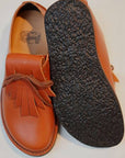 Dapper's (ダッパーズ) タッセルシューズ 1472 "Three Eyelets Shoes With Tassels" アンバー