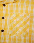 SUN SURF Special Edition (サンサーフ・スペシャルエディション) 半袖パラカシャツ SS39127 "WATUMULL'S PALAKA CHECK SHIRT" イエロー