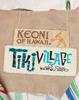 SUN SURF (サンサーフ) 半袖ハワイアンシャツ SS37333 "TIKI VILLAGE" オフホワイト