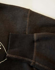 BUZZ RICKSON'S (バズリクソンズ) × PEANUTS (ピーナッツ) セットイン・クルーネックスウェット BR69274 "U.S.NAVY" ブラック