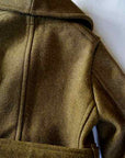 BUZZ RICKSON'S (バズリクソンズ) ウールブランケットコート BR15139 "OVERCOAT, SHORT, WOOL Type M-1926" オリーブ