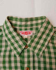 JELADO (ジェラード) 長袖ワークシャツ JP51104 "Railroader Shirts (レイルローダーシャツ)" グリーン