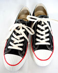 Dapper's (ダッパーズ) キャンバススニーカー 1650 "Dappers Brand Canvas Sneakers Type Low Cut" ブラック