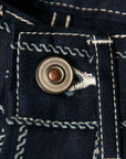 Dapper's (ダッパーズ) ワークパンツ 1270 "Classical Railroader Work Pants" インディゴウォバッシュ・ロープストライプ